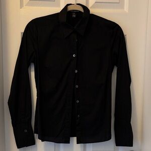 Club Monaco Classic Black Dress Shirt